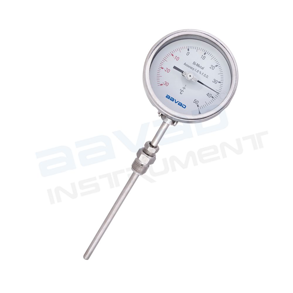 Electric Contact Bi-metal Thermometer (temperature gauge) - water