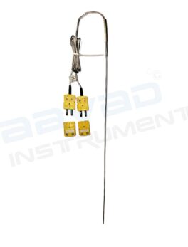Duplex Thermocouple Probe With Connector